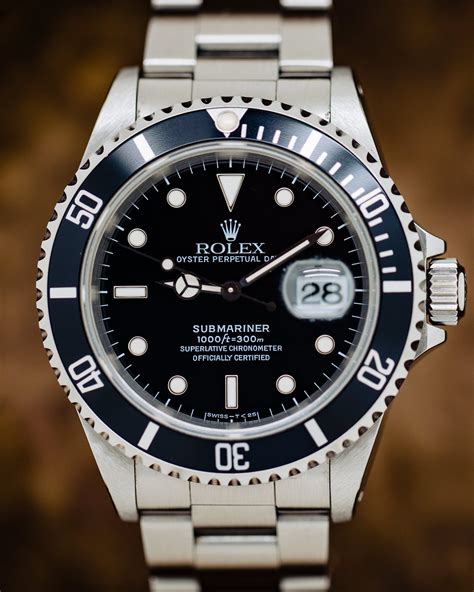 rolex submariner ref.16610|rolex model 16610 release year.